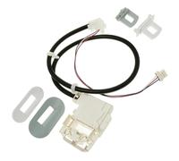 Gettimore WH08X32697 - Kit de servicio de bloqueo de tapa de arandela para GE y Hotpoint, incluye bloqueo de tapa y conjunto de arnés, biseles y golpeadores de metal y vidrio