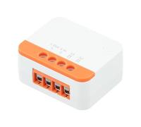 Gettimore ZBMINI L2 Interruptor de relé inalámbrico para hogar inteligente, montaje en riel DIN de 35 mm, control bidireccional, funciona con luces de baja carga de 3 W