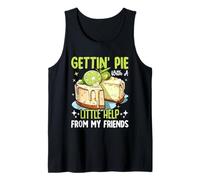 Gettin' Pie con un Poco de Ayuda de My Friends Key Lime Pie Camiseta sin Mangas