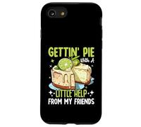Gettin' Pie con un Poco de Ayuda de My Friends Key Lime Pie Carcasa para iPhone SE (2020) / 7/8