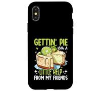 Gettin' Pie con un Poco de Ayuda de My Friends Key Lime Pie Carcasa para iPhone X/XS