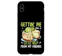 Gettin' Pie con un Poco de Ayuda de My Friends Key Lime Pie Carcasa para iPhone XS MAX