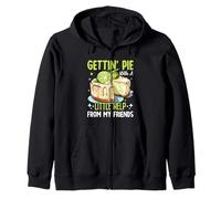 Gettin' Pie con un Poco de Ayuda de My Friends Key Lime Pie Sudadera con Capucha