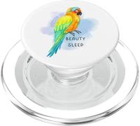 Getting My Beauty Sleep - Cansado Sun Conure Parrot PopSockets PopGrip para MagSafe
