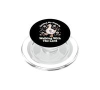 Getting My Steps In Walking with The Lord PopSockets PopGrip para MagSafe