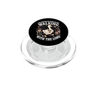 Getting My Steps In Walking with The Lord PopSockets PopGrip para MagSafe