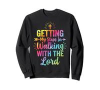 Getting My Steps In Walking with The Lord Sudadera