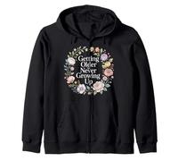Getting Older But Never Growing Up Adulto Joven - Sudadera con Capucha