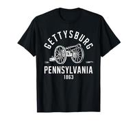 Gettysburg Pennsylvania 1863 Battlefield war civil history Camiseta
