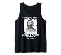 Gettysburg Pickett Historia Humor Julio 3 1863 Cita de Batalla Camiseta sin Mangas
