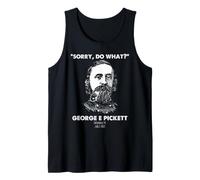 Gettysburg Pickett Historia Humor Julio 3 1863 Cita de Batalla Camiseta sin Mangas
