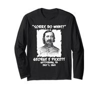 Gettysburg Pickett Historia Humor Julio 3 1863 Cita de Batalla Manga Larga