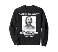 Gettysburg Pickett Historia Humor Julio 3 1863 Cita de Batalla Sudadera