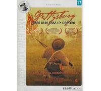 Gettysburg Tres Días para un Destino DVD Edición Sobre