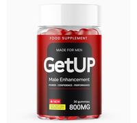 Getup Gummies - Gomitas naturales para mejorar las gomitas masculinas - Get Up 30 gomitas - Suministro para 1 mes [1 botella]