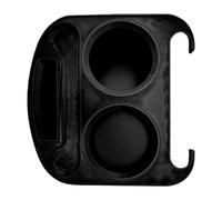 getuse Bandeja universal para silla, soporte para tazas, mesa auxiliar con clip para teléfono, botella de agua, reclinable, al aire libre, plegable, camping, sillas de playa, accesorio