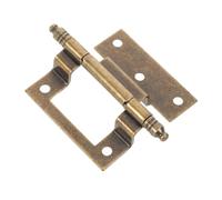 getuse Bisagras Metálicas Vintage para Puertas de Reloj Mecánico Resistentes y Precisas 2.83 x 1.57 x 1.18 Pulgadas para Restauración DIY