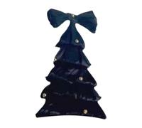 getuse Diadema de sombrero de fiesta de cumpleaños para niños, tocado de árbol de Navidad, accesorio de pelo de lazo de 2.76 x 4.33 pulgadas para sesiones de fotos de ballet y decoraciones de fiesta