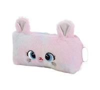 getuse Estuche para lápices, organizador de papelería con diseño de gato, para suministros de artistas, 20 x 10 cm, Pink, M, 32 x 32 cm
