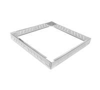 getuse Parabrisas de gas para mochileros, supervivencia al aire libre, protector de viento de acero inoxidable para estufa de camping, cortavientos portátil para quemador de propano butano, 8.4 x 8.4