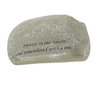 getuse Piedra conmemorativa para mascotas, para perros, gatos, marcador de tumba de resina para conmemoraciones de mascotas, marrón oscuro, 1, Acrílico, No es una piedra preciosa