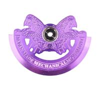 getuse Rotor Automático para Reloj, Compatible con 7S26, 7S36, 6R35, 6R36 - Diseño Doble Cabeza de Serpiente Morado - Pieza de Repuesto para Relojeros