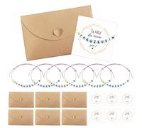 Getyjoe Pulsera de Dama de Honor Regalo Pulsera de Da-ma de Ho-nor Ajustable Regalo de Preguntas de Dama de Honor Puls-era Elástica De Boda