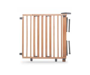 Geuther 2735+ protector de escalera giratorio | ajuste: 95 cm - 135 cm | certificado TÜV/GS | protector de puerta | para sujetar | infinitamente ajustable | bloqueo de seguridad | naturaleza