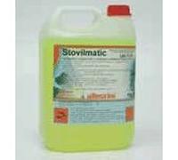 GEVENIT® STOVILMATIC LIQUIDO TE TANCO 5 KG ALLEGRINI Detergente líquido alcalino de alto poder desengrasante. Garantiza el lavado completo e higiénico de platos, cubiertos, ollas y vasos. Stovilmatic tiene espuma controlada y se emplea en máquinas lavavajillas.