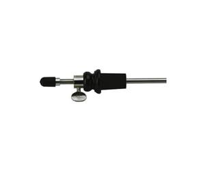 GEWA 413649 Cellostachel Standard, aguijón para violonchelo, cono 25/27 mm, varilla de metal de 10 mm de diámetro, longitud 62 cm, bombilla de ébano