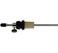 GEWA 414000 Clavo para contrabajo estándar, clavo para contrabajo, varilla de metal Ø 8 mm, longitud 33 cm, bulbo de madera dura