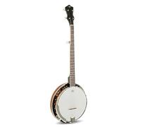 Gewa 505020 Banjo Select 5 Cuerdas, Parche Original Remo, con Estuche