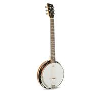 Gewa 505026 Banjo Select 6 Cuerdas, Parche Original Remo, con Estuche
