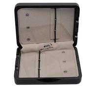 GEWA Estuche para cañas 751024 para saxofón tenor, 6 cañas, lacado en negro