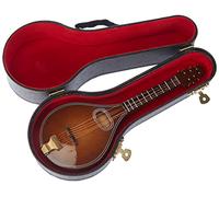 GEWA 980640 - Instrumentos en miniatura, mandolina con estuche, 15 cm