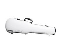 GEWA AIR 1.7 Estuche violín con forma blanco mate, Made in Germany, con asa lateral