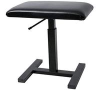 GEWA Pianobank Deluxe Auto Lift (armazón de Metal, 40-140 kg, Asiento de 52x33 cm, Resorte de presión de Gas, Altura de 42 a 56 cm), Negro Alto Brillo