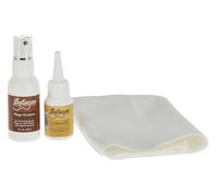 GEWA Bellacura set de cuidado de instrumentos Premium para guitarra - 3 piezas con aceite para diapasón, emulsión de cuidado y paño de microfibra | Fabricado en Alemania