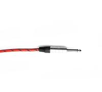 Gewa Cable de instrumentos Mono Pro Line 6m jack angular, negro rojo, jack mono 6,3 mm - jack angular mono 6,3 mm, 190519