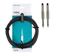 GEWA Cable para instrumentos Mono Basic Line 3m (clavija mono 6,3 mm - clavija mono 6,3 mm) 190000