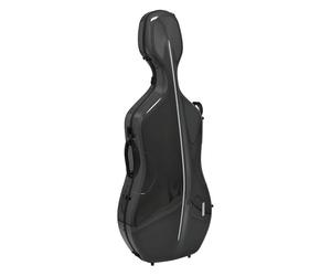 Gewa Celloetui AIR 3,9 kg gris/negro Made in Germany extremadamente irrompible, mejores propiedades aislantes