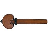 GEWA Clavija para Violonchelo - Modelo Hill, Forma de corazón, Botón y anillo negro Boj, 4/4 medo