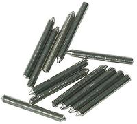 GEWA Clavijas de puente para cítara 2,0 x 16 mm, niqueladas