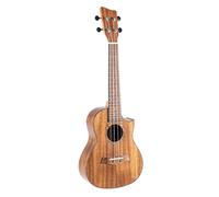 GEWA Concert Ukulele Manoa - Cuerpo Koa - con Cutaway - Natural brillante - incl. Funda acolchada - S-CO-KN