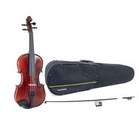 GEWA Conjunto de violín Ideale VL 2 - 4/4 listo para tocar, arco de Carbono, cuerdas Larsen Aurora, estuche para violín