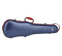 GEWA Estuche de violín Fun Series policarbonato 4/4-1/2 tamaño Azul/Rojo, Interior Negro, 2 Correas de Mochila Desmontables, Bolsa de Accesorios, suspensión Acolchada, asa Lateral Adicional