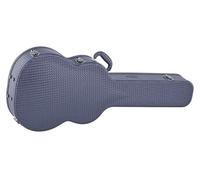 GEWA Estuche para Guitarra Vipera - Estuche para Guitarra clásica - Núcleo de Madera - Tapa abombada - Azul - Compartimento para Accesorios - Higrómetro