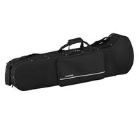 Estuche moldeado para trombón, negro, estuche ligero