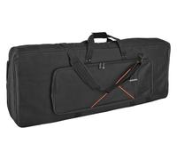GEWA Funda para Teclado Premium, T 122x44x15 cm, Resistente al desgarro y al Agua, Cordura 600 Denier, Acolchado de Espuma de Alta Densidad, Refuerzo de Fibra de Vidrio, mosquetón de Metal