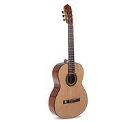 GEWA Guitarra clásica Pro Arte GC 210 A - tamaño 4/4 - Tapa de abeto europeo macizo seleccionado - Fondo/aros de caoba - Mecánica dorada - Fabricado en Europa